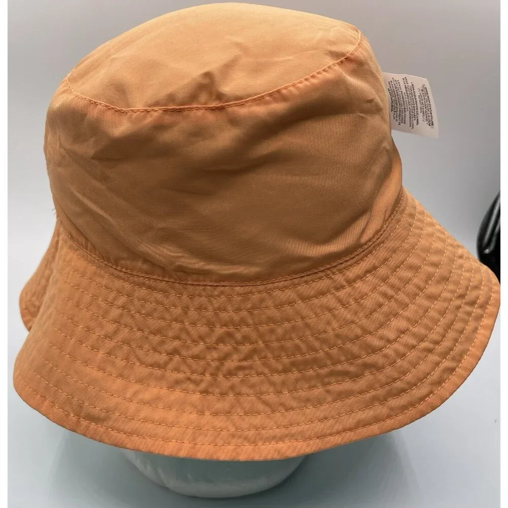 Sun & Sky Reversible Bucket Hat Cap Blue TURQUIOS‎ & ORANGE Youth Kids 4-7 Boys